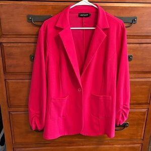 Amazon Women's Vibrant Pink Blazer
